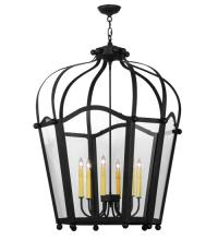 2nd Avenue Designs White 115185 - 32" Wide Citadel 6 Light Pendant