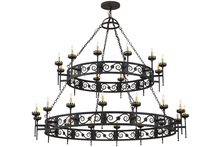 2nd Avenue Designs White 157277 - 84"W Majella 28 LT Two Tier Chandelier