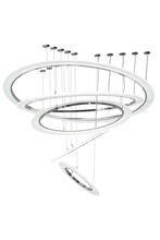 2nd Avenue Designs White 174869 - 72" Wide Anillo 5 Light Cascading Pendant