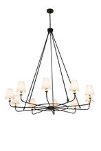 2nd Avenue Designs White 196031 - 72" Wide Brach Ring 10 LT Chandelier