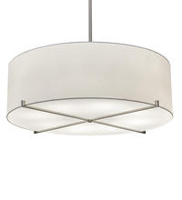 2nd Avenue Designs White 214020 - 48" Wide Cilindro Structure Pendant