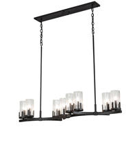 2nd Avenue Designs White 215599 - 52" Long Cero 8 Light Oblong Chandelier