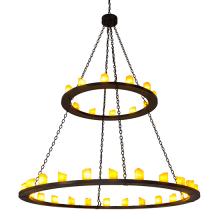 2nd Avenue Designs White 29222 - 72"W Loxley 36 LT Two Tier Chandelier