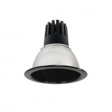 Nora NC3-61L330NBB - 6" Sapphire III Round Open Reflector, 2500lm, 3000K, Narrow Flood Optic, Black Reflector/Black