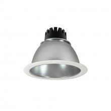 Nora NC3-61L140FDMPW - 6" Sapphire III Round Open Reflector, 900lm, 4000K, Flood Optic, Diffused Clear Reflector/Matte