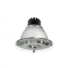 Nora NC3-68L235FCC - 6" Sapphire III Round Deco Glass Reflector, 1500lm, 3500K, Flood Optic, Clear Reflector/Clear