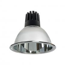 Nora NC3-81L340FCC - 8" Sapphire III Round Open Reflector, 2500lm, 4000K, Flood Optic, Clear Reflector/Clear Flange