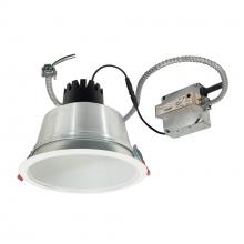 Nora NCR3-81L130FP01MPW - 8" Sapphire III Retrofit, Matte Powder White Reflector/Matte Powder White Flange, 120V; Phase