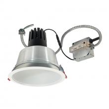 Nora NCR3-81L335FP01MPW - 8" Sapphire III Retrofit, Matte Powder White Reflector/Matte Powder White Flange, 120V; Phase