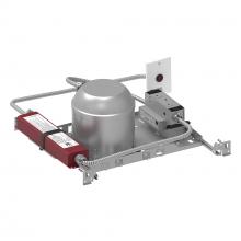 Nora NHM3-6L3P01/EM - 6" Marquise III Non-IC New Construction Housing w/ Remote Test Switch EM Driver, 22W / 2000lm,