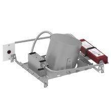 Nora NHMIC3-926L1P01/EM - 6" Marquise III IC AT Slope New Construction Housing w/ Remote Test Switch EM Driver, 11W /