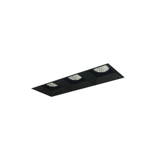 Nora NMIOTL-13-NF-FFF-40X-10-B - Iolite MLS 3-Head Trimless Reflector Kit, 4000K, 1000lm, Black Fixed Downlt. Trims
