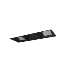 Nora NMIOTL-13-NF-WWW-35X-10-B - Iolite MLS 3-Head Trimless Reflector Kit, 3500K, 1000lm, Black Wall Wash Trims