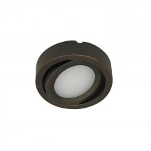 Nora NMP2-A30BZ - 24V Josh Adjustable LED Puck Light, 300lm / 3000K, Bronze Finish