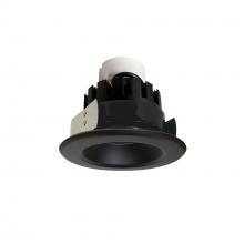Nora NRMC3-41L130SBB - 4" Marquise III Retrofit, Black Reflector/Black Flange, 120V input; Triac/ELV Dimming, 1300lm /