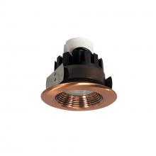 Nora NRMC3-42L127FCO - 4" Marquise III Retrofit, Copper Baffle/Copper Flange, 120V input; Triac/ELV Dimming, 1300lm /