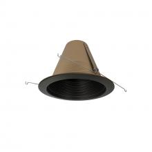 Nora NTM-713BZ - 6" Airtight Steel Baffle Cone w/ Flange, Bronze