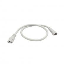 Nora NUA-912W - 12" Jumper Cable for NUDTW-98, White Finish