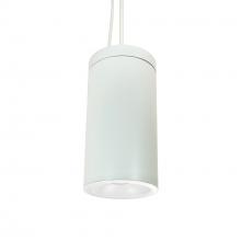 Nora NYLD2-6P10135MPWW - 6" Cobalt Pendant Mount Cylinder, White, 1000L, 3500K, Matte Powder White Reflector, 120V
