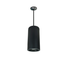 Nora NYLD2-6P10240BBB4 - 6" Cobalt Pendant Mount Cylinder, Black, 1000L, 4000K, Black Baffle, 120V Triac/ELV/0-10V & 277V