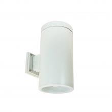 Nora NYLD2-6W10140WWW4 - 6" Cobalt Wall Mount Cylinder, White, 1000L, 4000K, White/White Reflector, 120V Triac/ELV/0-10V