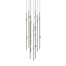 Sonneman 2012.33C-J20 - Aries 12" Round LED Pendant w/20' Cords