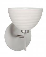 Besa Lighting 1SW-4679KR-SN - Besa Wall Brella Satin Nickel Chalk 1x40W G9