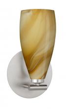 Besa Lighting 1SX-7198HN-SN - Besa Wall Karli Satin Nickel Honey 1x40W G9