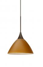 Besa Lighting 1XT-1743OK-BR - Besa Pendant Domi Bronze Oak 1x50W MAX GY6.35 Base