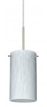 Besa Lighting B-440419-SN - Besa Stilo 7 Pendant For Multiport Canopy Satin Nickel Carrera 1x50W E12 base