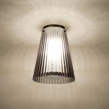 Besa Lighting DIONSMC-BR - Dion Ceiling, Smoke Shade, Bronze Finish, 1x60W MAX Medium base