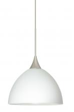 Besa Lighting RXP-467907-SN - Besa Pendant Brella Satin Nickel White 1x50W MAX GY6.35 Base