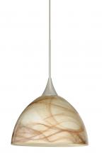 Besa Lighting RXP-467983-SN - Besa Pendant Brella Satin Nickel Mocha 1x50W MAX GY6.35 Base