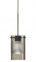Besa Lighting RXP-6524ES-BR - Besa Pendant Scope 4 Bronze Smoke/Frost 1x50W MAX GY6.35 Base MR16