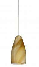 Besa Lighting RXP-7198HN-SN - Besa Pendant Karli Satin Nickel Honey 1x50W MAX GY6.35 Base