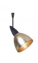 Besa Lighting SP-1758GF-12-BR - Besa Spotlight With 12" Stem Divi Bronze Gold Foil 1x50W Bipin MR16