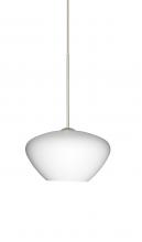 Besa Lighting X-541007-SN - Besa Pendant For Multiport Canopy Peri Satin Nickel Opal Matte 1x50W MAX GY6.35 Base