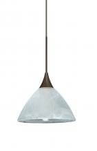 Besa Lighting XP-174352-BR - Besa Pendant Domi Bronze Marble 1x50W MAX GY6.35 Base
