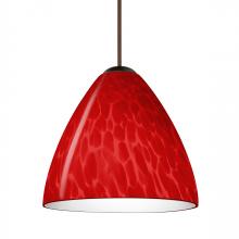 Besa Lighting XP-1779RC-BR - Besa Pendant Mia Bronze Red Cloud 1x50W MAX GY6.35 Base