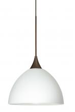 Besa Lighting XP-467907-BR - Besa Pendant Brella Bronze White 1x50W MAX GY6.35 Base