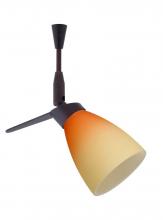 Besa Lighting SP-5044OP-BR - Besa Spotlight Andi Bronze Bicolor Orange/Pina 1x35W Halogen Mr11