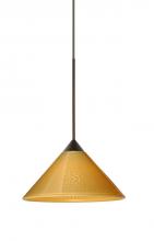 Besa Lighting 1XT-282490-BR - Besa Pendant Kona Bronze Mango Starpoint 1x50W Halogen