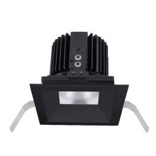 WAC US R4SD1T-FTWB-BK - Volta 4.5" Square Shallow Regressed Trim with LED Light Engine