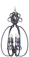 Craftmade 22036-FM - 6 Light Cage Foyer