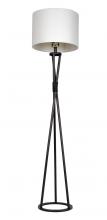Craftmade 86203 - 1 Light Metal Base Floor Lamp in Flat Black