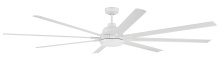 Craftmade RSH84W8 - 84" Rush in White w/ White Blades