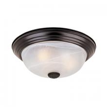 Designers Fountain 1257L-ORB-AL - Reedley 15.25" 3-Light Flush Mount