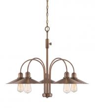 Designers Fountain 85485-OSB - Newbury Station 5 Light Chandelier