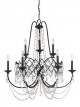 Designers Fountain 90389-VB - Ravina 9 Light Chandelier