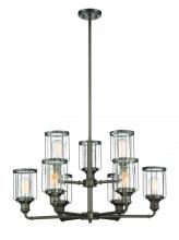 Designers Fountain 91389-SCB - Anson 9 Light Chandelier